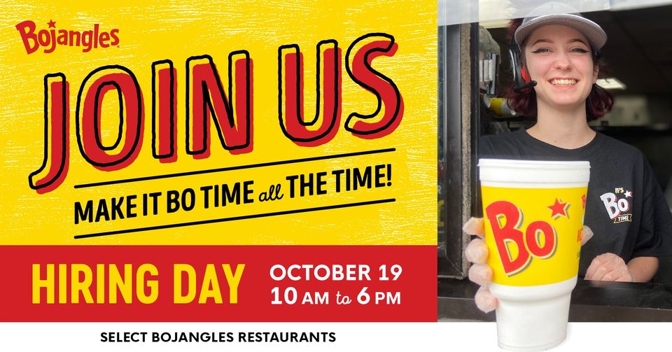 Jobs Bojangles Hiring Day In Greensboro, NC