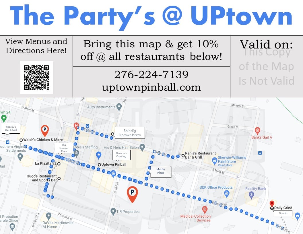 The Party’s Uptown Special Launched By Uptown Pinball in Martinsville